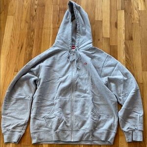 Supreme Small Box Logo Zip Up Hoodie SS19 NWOT